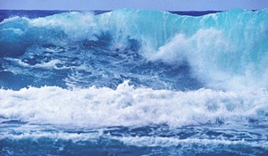 海洋里的浪涛